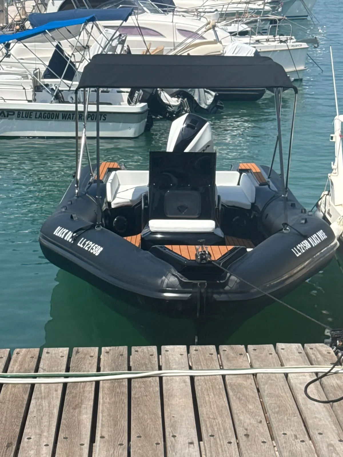 Black Rose – rib for hire in Latchi