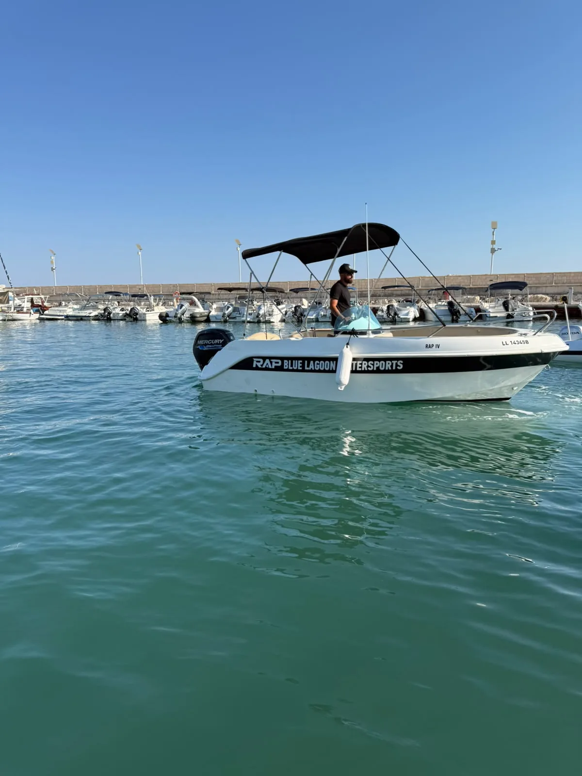 RAP III – motorboat for hire in Latchi