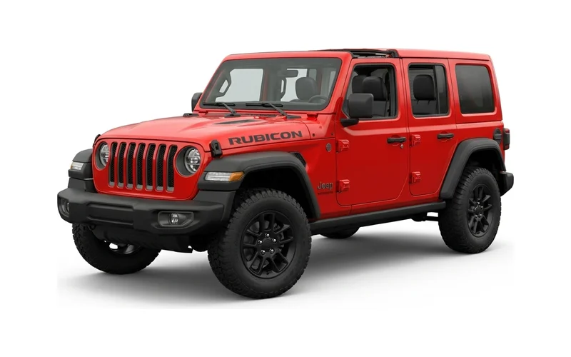 Jeep Wrangler 4x4 – off-road 4x4 with opening roof for hire in Ayia Napa