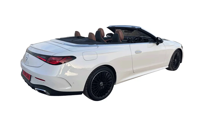 Mercedes CLE 200 AMG Cabrio – premium convertible for hire in Ayia Napa