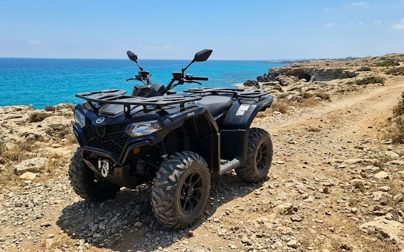 CFMoto 450 – quad bike for hire in Ayia Napa