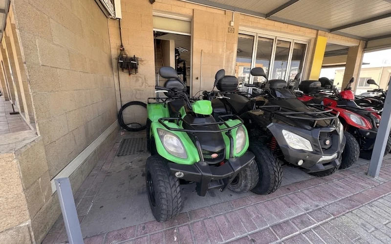 Kymco MXU GreenLine 170 – quad bike for hire in Ayia Napa