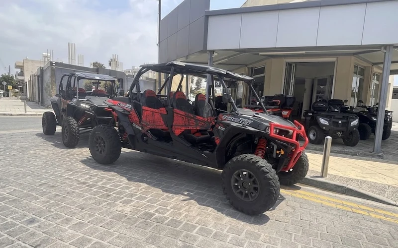 Polaris RZR 1000 4-Seater – buggy for hire in Ayia Napa